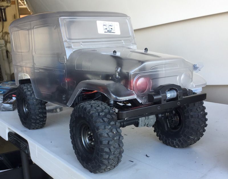 trx4 land cruiser body